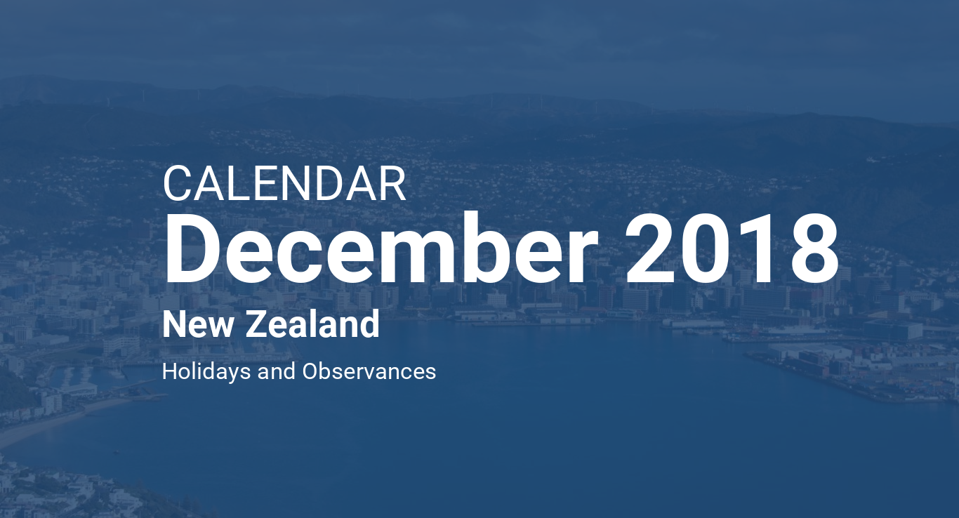 October 2018 Calendar New Zealand 2